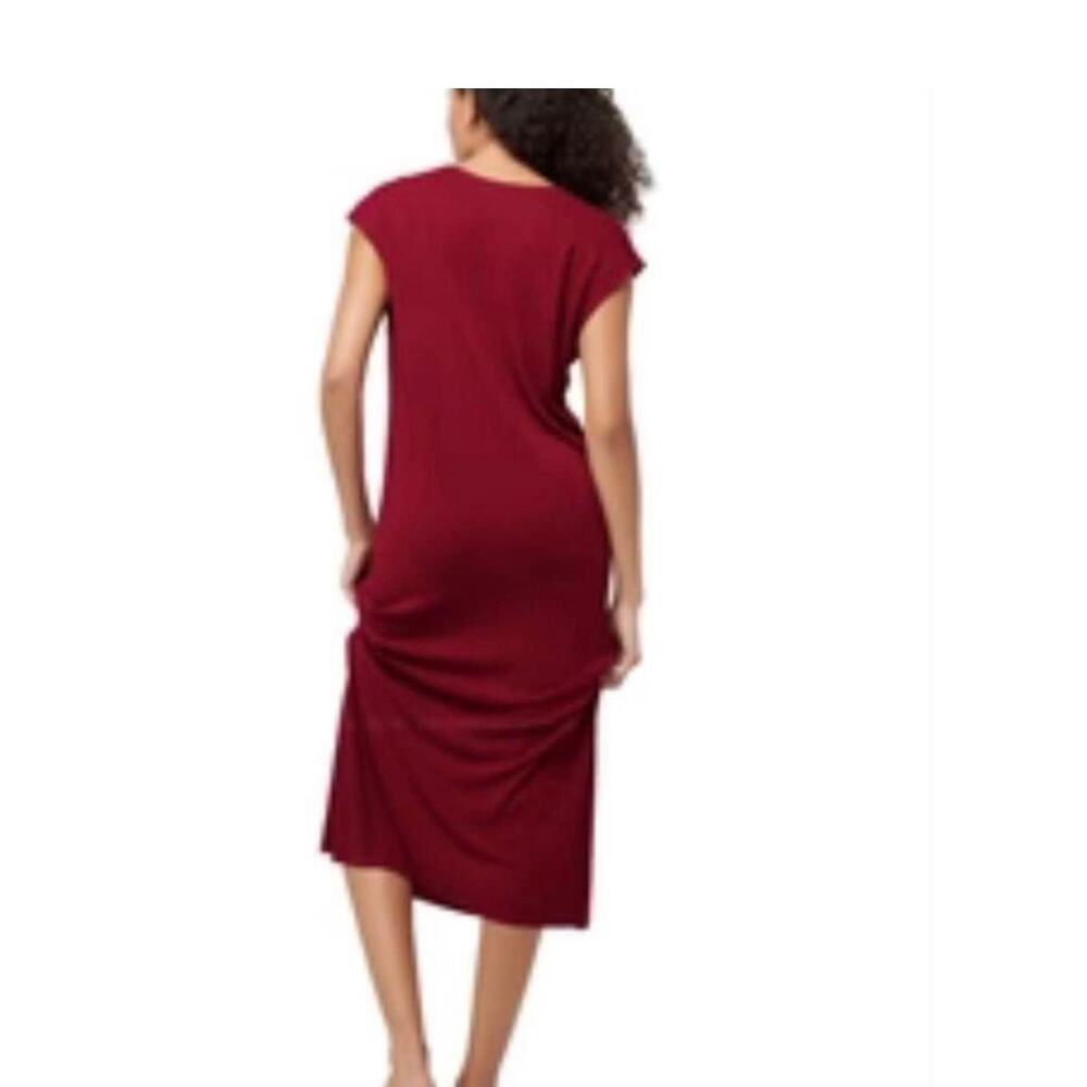 NEW Lspace red midi dress small robyn - Picture 4 of 4